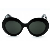 Gucci Women's Sunglasses - Black Acetate Oval Full Rim Frame Grey Lens | GG1647S 007 ,
