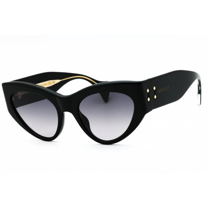 Gucci Women's Sunglasses - Black Acetate Cat Eye Shape Full Rim Frame | GG1704S 001 ,