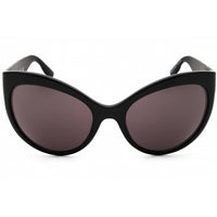 Guess Women's Sunglasses - Shiny Black Injected Propionate Cat Eye Frame | GU00130 01A ,