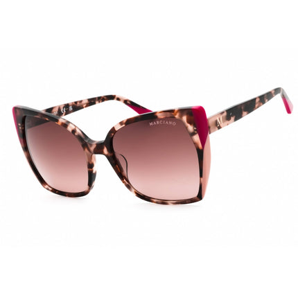 Guess by Marciano Women's Sunglasses - Pink/Other Acetate Cat Eye Frame | GM0831 74T ,