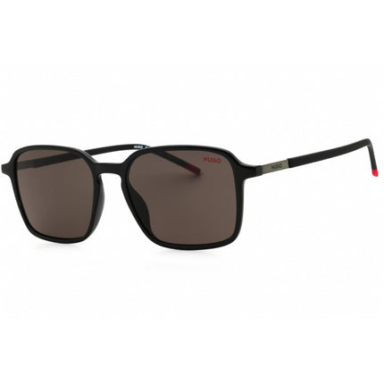Hugo Men's Sunglasses - Black Plastic Square Shape Full Rim Frame | HG 1228/S 0807 IR ,