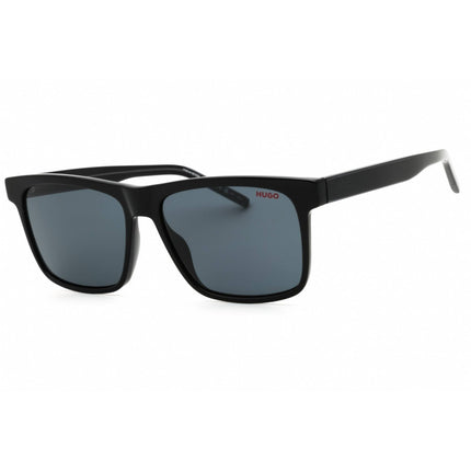 Hugo Men's Sunglasses - Black Plastic Square Shape Full Rim Frame | HG 1242/S 0807 IR ,