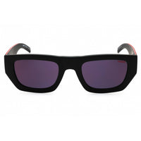 Hugo Men's Sunglasses - Black Plastic Rectangular Full Rim Frame | HG 1252/S 0807 AO ,