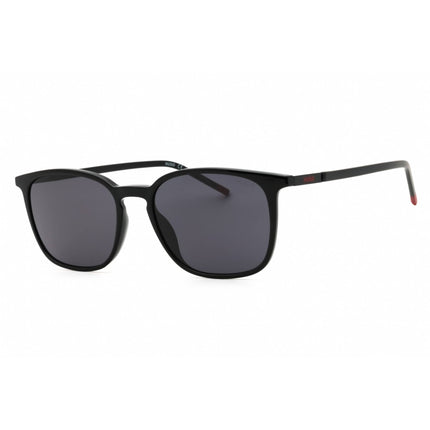 Hugo Men's Sunglasses - Black Plastic Square Shape Full Rim Frame | HG 1268/S 0807 IR ,