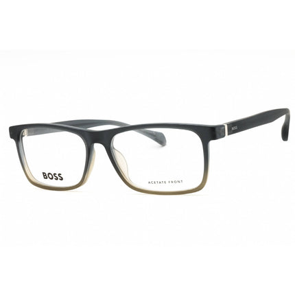 Hugo Boss Men's Eyeglasses - Grey Brown Pattern Metal Frame | BOSS 1084/IT 0PK3 00 ,