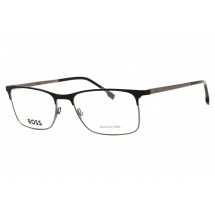 Hugo Boss Men's Eyeglasses - Matte Black Dark Ruthenium Frame | BOSS 1186 0RZZ 00 ,