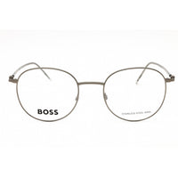 Hugo Boss Men's Eyeglasses - Matte Ruthenium Metal Round Full Rim | BOSS 1311 0R81 00 ,