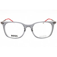 Hugo Boss Men's Eyeglasses - Grey Plastic Square Full Rim Frame | BOSS 1360/F 0KB7 00 ,
