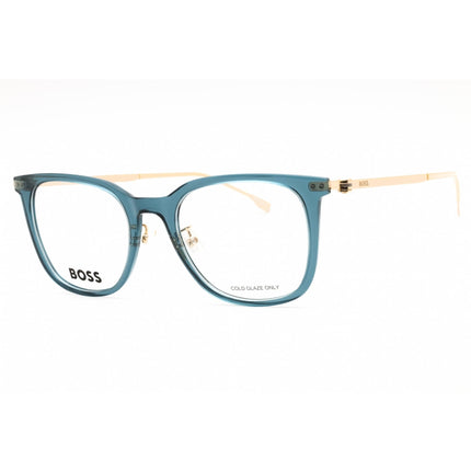Hugo Boss Men's Eyeglasses - Blue Plastic Square Full Rim Frame | BOSS 1360/F 0PJP 00 ,