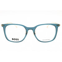 Hugo Boss Men's Eyeglasses - Blue Plastic Square Full Rim Frame | BOSS 1360/F 0PJP 00 ,