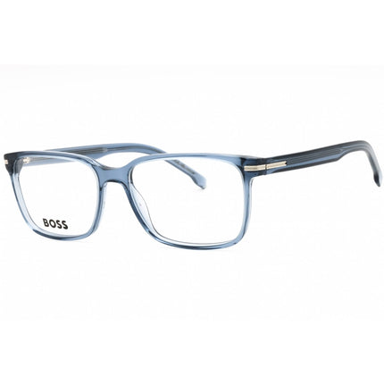 Hugo Boss Men's Eyeglasses - Blue Rectangular Shape Full Rim Frame | BOSS 1511 0PJP 00 ,