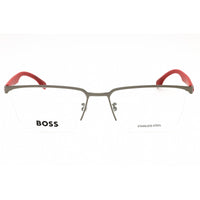 Hugo Boss Men's Eyeglasses - Matte Dark Ruthenium Metal Frame | BOSS 1543/F 0R80 00 ,
