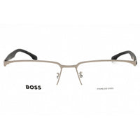 Hugo Boss Men's Eyeglasses - Matte Ruthenium Rectangular Frame | BOSS 1543/F 0R81 00 ,