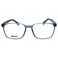 Hugo Boss Men's Eyeglasses - Blue Rectangular Shape Full Rim Frame | BOSS 1578 0PJP 00 ,