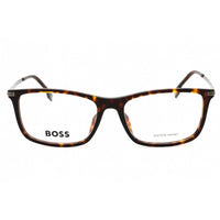 Hugo Boss Men's Eyeglasses - Dark Tortoise Rectangular Frame | BOSS 1614/F 04HU 00 ,