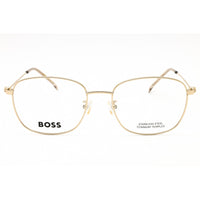 Hugo Boss Men's Eyeglasses - Gold Metal Oval Full Rim Frame | BOSS 1620/F 0J5G 00 ,