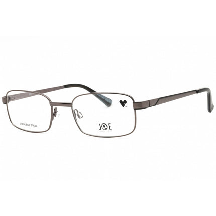 Joe optical Men's Eyeglasses - Gunmetal Metal Rectangular Full Rim Frame | JOE4049 033 ,