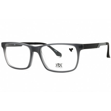 Joe optical Men's Eyeglasses - Smoke Acetate Rectangular Full Rim Frame | JOE4069 036 ,
