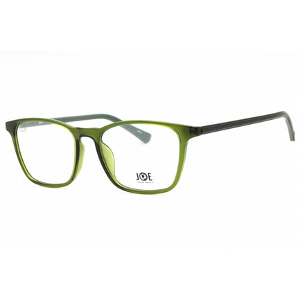 Joe optical Men's Eyeglasses - Olive Crystal Square Shape Full Rim Frame | JOE4097 308 ,