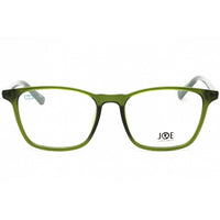 Joe optical Men's Eyeglasses - Olive Crystal Square Shape Full Rim Frame | JOE4097 308 ,