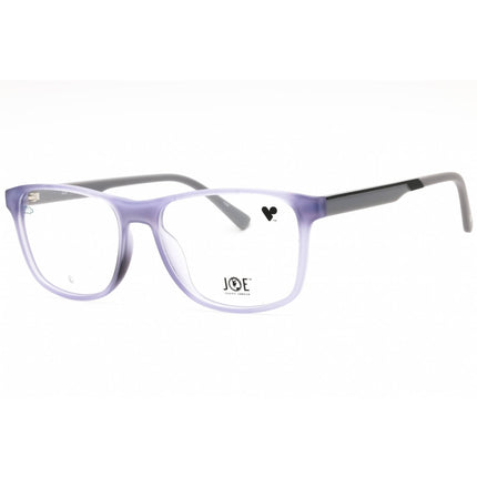 Joe optical Men's Eyeglasses - Smoke Crystal Square Shape Full Rim Frame | JOE4101 036 ,