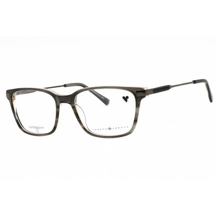 Joseph Abboud Men's Eyeglasses - Smoke Horn Acetate Square Full Rim Frame | JA4106 036 ,