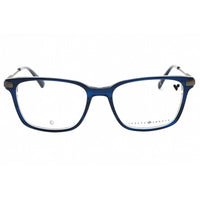 Joseph Abboud Men's Eyeglasses - Navy Horn Acetate Square Full Rim Frame | JA4106 414 ,
