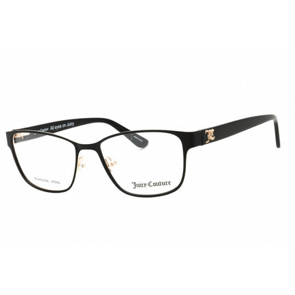 Juicy Couture Women's Eyeglasses - Matte Black Metal Rectangular | JU 210 0003 00 ,