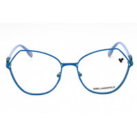 Karl Lagerfeld Women's Eyeglasses - Blue Metal Cat Eye Full Rim Frame | KL343 400 ,