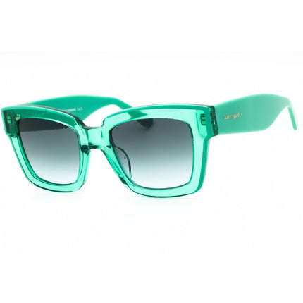 Kate Spade Women's Sunglasses - Green Square Shape Full Rim Frame | BRYNNE/G/S 01ED IB ,
