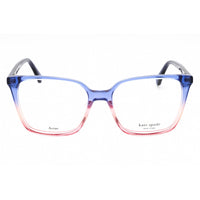 Kate Spade Women's Eyeglasses - Blue Pink Plastic Square Full Rim | EVERLEIGH 0BR0 00 ,