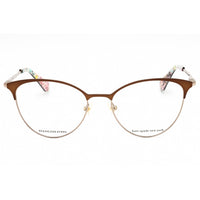 Kate Spade Women's Eyeglasses - Matte Brown Metal Cat Eye Shape Frame | Izabel/G 4IN ,