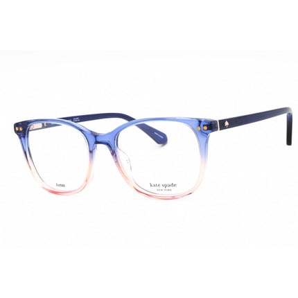 Kate Spade Women's Eyeglasses - Blue Pink Square Shape Full Rim Frame | Joliet 0BR0 00 ,