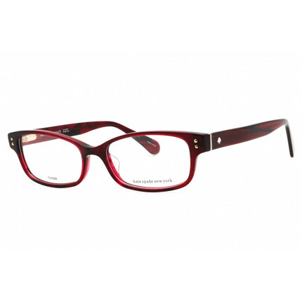 Kate Spade Women's Eyeglasses - Opal Burgundy Plastic Cat Eye | Lucyann 2 0LHF 00 ,