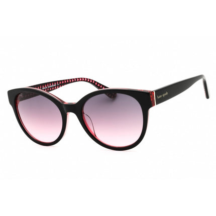 Kate Spade Women's Sunglasses - Black Plastic Cat Eye Full Rim | NATHALIE/G/S 0807 FF ,