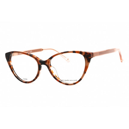 Kate Spade Women's Eyeglasses - Pink Havana Plastic Cat Eye Frame | Novalee 0HT8 00 ,
