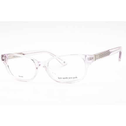 Kate Spade Women's Eyeglasses - Violet Plastic Oval Full Rim Frame | Rainey 0B3V 00 ,