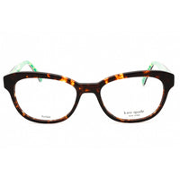 Kate Spade Women's Eyeglasses - Havana Plastic Oval Full Rim Frame | ZELDA 0086 00 ,
