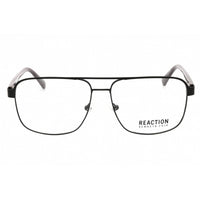 Kenneth Cole Reaction Men's Eyeglasses - Matte Black Metal Aviator Frame | KC0891 002 ,