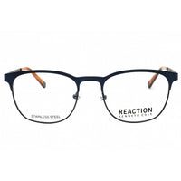 Kenneth Cole Reaction Men's Eyeglasses - Matte Blue Metal oval Full Rim | KC0895 091 ,