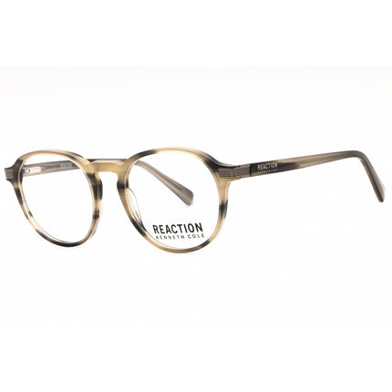 Kenneth Cole Reaction Men's Eyeglasses - Grey/Other Acetate Round Frame | KC0927 020 ,