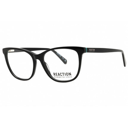 Kenneth Cole Reaction Women's Eyeglasses - Shiny Black Cat Eye Frame | KC0954 001 ,