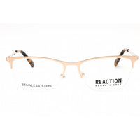 Kenneth Cole Reaction Women's Eyeglasses - Pale Gold Rectangular Frame | KC0979 032 ,