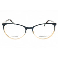 Marc Jacobs Women's Eyeglasses - Matte Blue Gold Metal Cat Eye | MARC 708 0NUC 00 ,