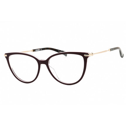 Missoni Women's Eyeglasses - Burgundy Acetate/Metal Cat Eye Frame | MIS 0057 0LHF 00 ,