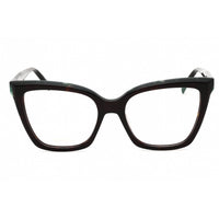 Missoni Women's Eyeglasses - Havana Green Plastic Cat Eye Full Rim | MIS 0092 0PHW 00 ,