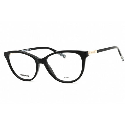 Missoni Women's Eyeglasses - Black Plastic Cat Eye Full Rim Frame | MIS 0142 0807 00 ,