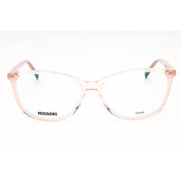 Missoni Women's Eyeglasses - Pink Plastic Oval Shape Full Rim Frame | MIS 0155 035J 00 ,