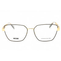 Moschino Women's Eyeglasses - Black Gold Metal Cat Eye Full Rim Frame | MOS620 02M2 00 ,