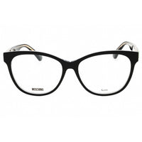 Moschino Women's Eyeglasses - Black Crystal Plastic Cat Eye Frame | MOS625/F 07C5 00 ,